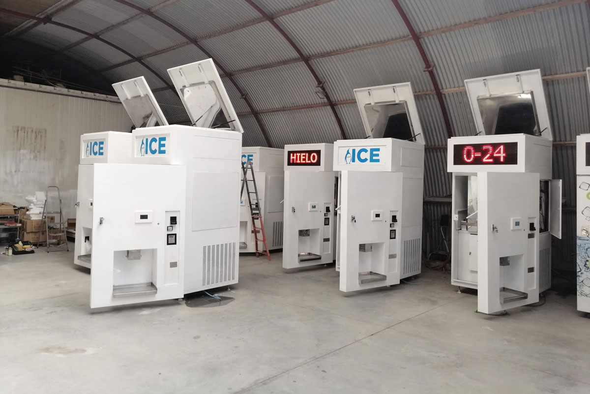 Pure Ice Cubes Machine Detail