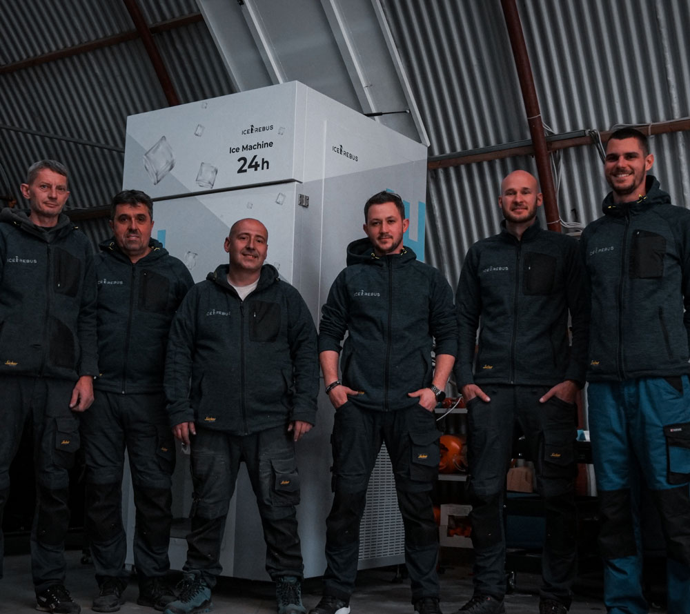 Pure Ice Cubes Machine